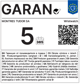 GARAN Label für Black Bay 41