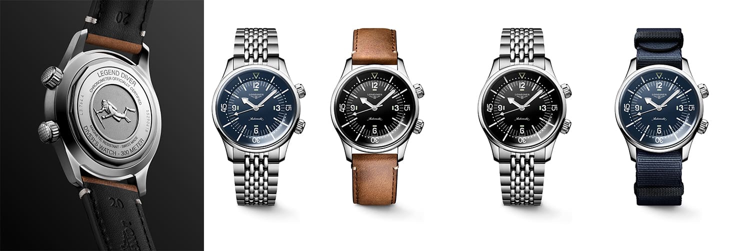 Brandneu Longines Legend Diver jetzt bei Juwelier Lorenz