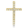 Material: gelbgold – Anhänger 18 kt GG Kreuz