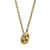 Material: gelbgold-weissgold – Collier 14 kt GG+WG