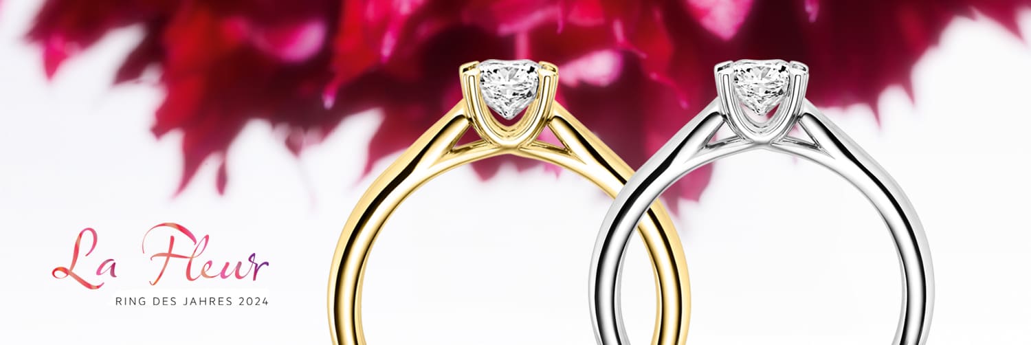 La Fleur - Ring des Jahres 2024 vom Deutschen Diamant Club bei Juwelier Lorenz