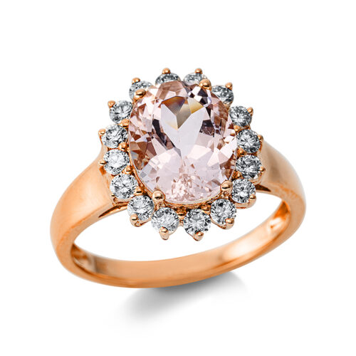 Ring 4er-Krappe 14 kt RG