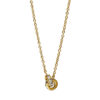 Material: gelbgold – Collier 14 kt GG+WG