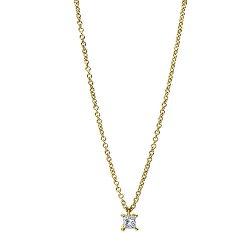 Collier 4er-Krappe 18 kt GG
