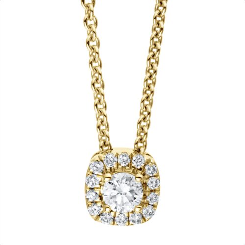 Collier 4er-Krappe 18 kt GG