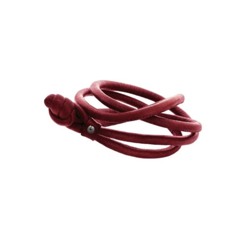 Weinrotes Lederarmband Sweet Drops