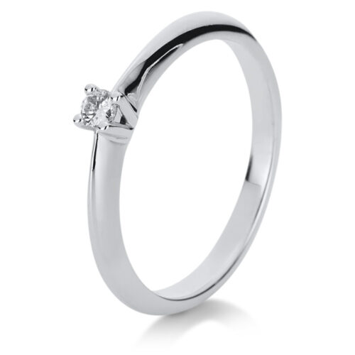 Ring 4er-Krappe 14 kt WG