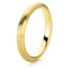 Material: gelbgold – Ring 18 kt GG, mattiert
