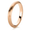 Material: rotgold – Ring 18 kt GG, mattiert