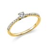 Material: gelbgold – Ring 4er-Krappe 14 kt GG
