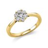 Material: gelbgold – Ring Illusion Classic