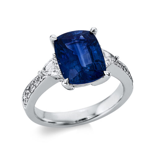 Ring 4er-Krappe 18 kt WG