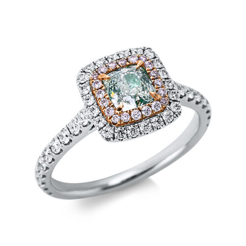 Ring Farbiger Diamant