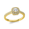 Material: gelbgold – Ring Solitaire