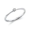 Material: weissgold – Ring Solitaire