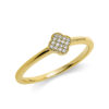 Material: gelbgold – Ring Pavé