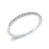 Material: weissgold – Ring Memoire halb