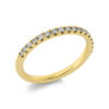 Material: gelbgold – Ring Memoire halb