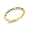 Material: gelbgold – Ring Memoire halb