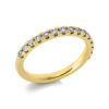 Material: gelbgold – Ring Memoire halb