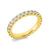 Material: gelbgold – Ring Memoire voll