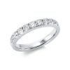 Material: platin – Ring Memoire halb
