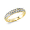 Material: gelbgold – Ring Pavé