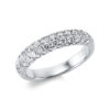Material: weissgold – Ring Pavé