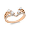Material: rotgold – Ring Modern Woman