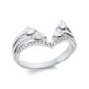 Material: weissgold – Ring Modern Woman