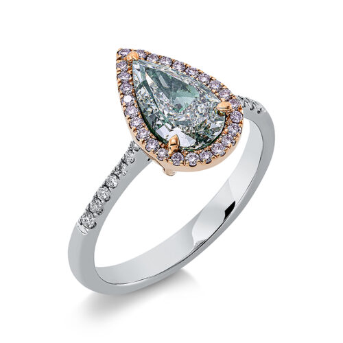 Ring Farbiger Diamant