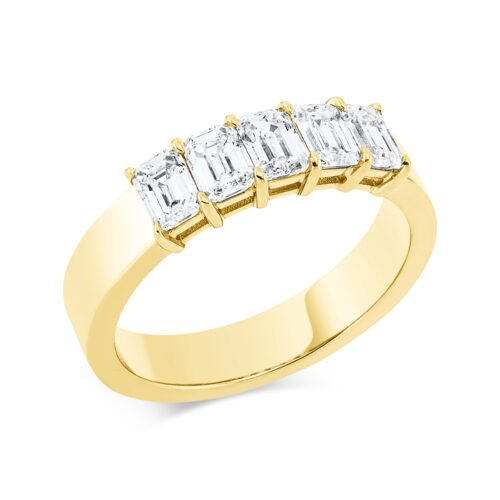 Ring Memoire halb