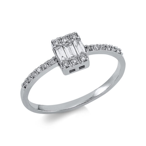 Ring Baguette Illusion
