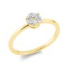 Material: gelbgold – Ring Illusion Classic