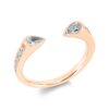 Material: rotgold – Ring Modern Woman