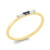 Material: gelbgold – Ring Farbstein Classic