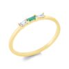 Material: gelbgold – Ring Farbstein Classic
