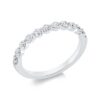 Material: weissgold – Ring Memoire halb