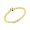 Material: gelbgold – Ring Solitaire