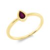 Material: gelbgold – Ring Farbstein Classic