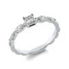 Material: weissgold – Ring Solitaire