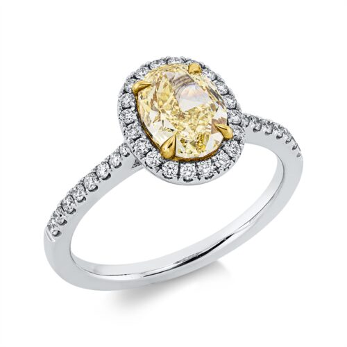 Ring Farbiger Diamant
