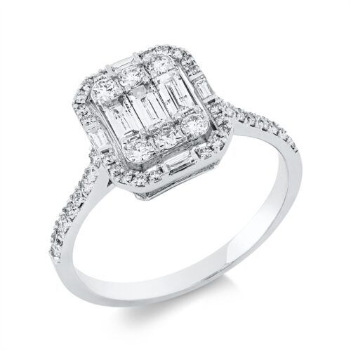 Ring Baguette Illusion