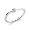 Material: platin – Ring Solitaire