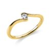 Material: gelbgold – Ring Solitaire