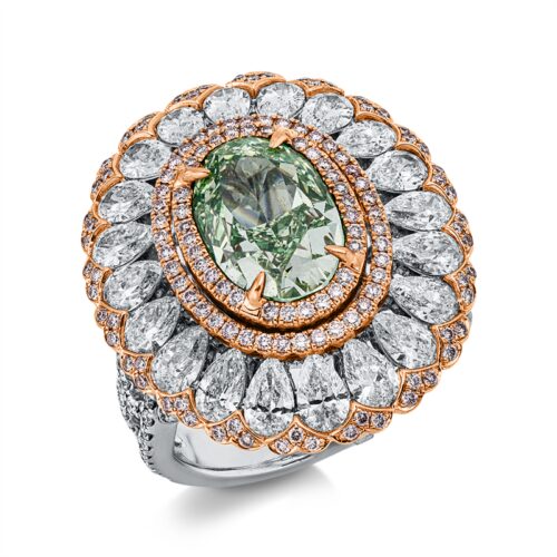 Ring Farbiger Diamant