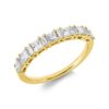 Material: gelbgold – Ring Baguette
