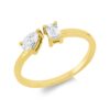 Material: gelbgold – Ring Baguette
