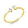 Material: gelbgold – Ring Modern Woman