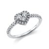 Material: weissgold – Ring Illusion Classic